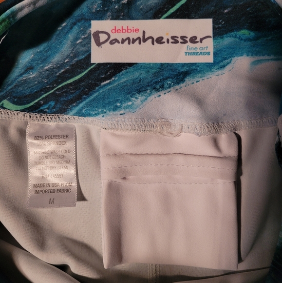DEBBIE DANNHEISSER Crop Leggings USA - Picture 3 of 7